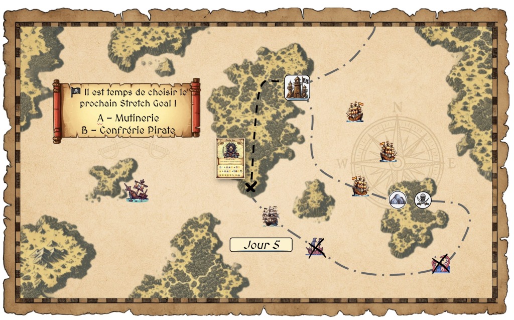 Carte au trésor - Jour 5