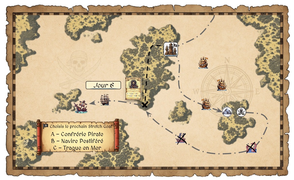 Carte au trésor - Jour 6