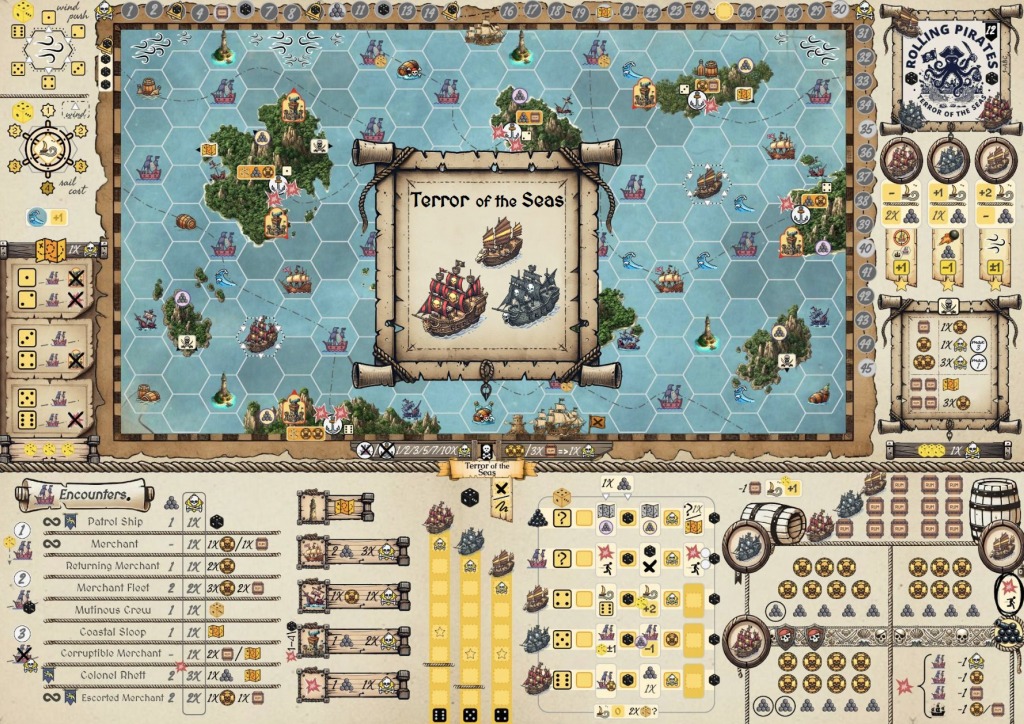 gamesheet terror of the seas
