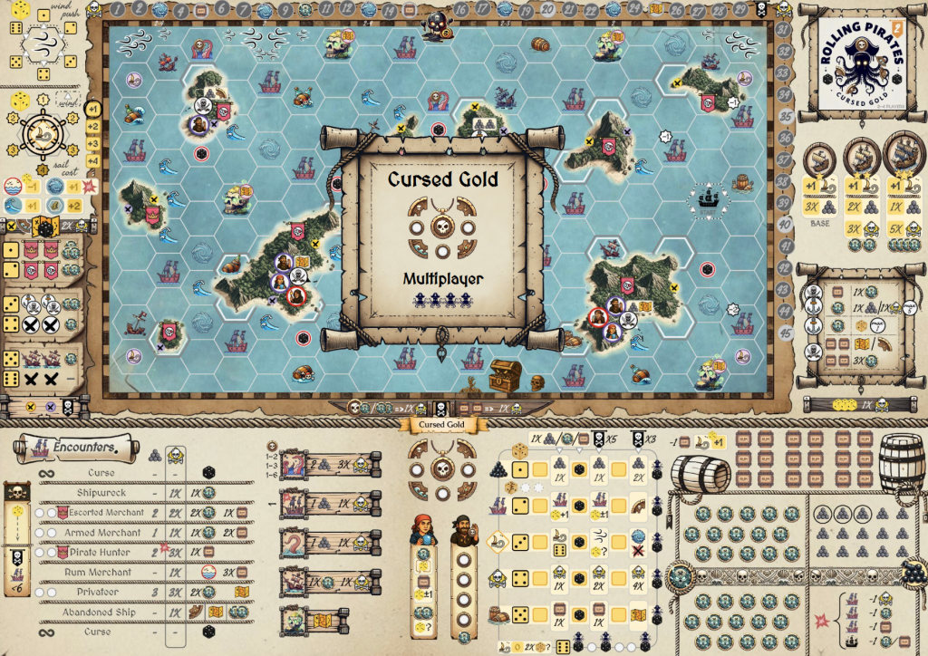 Cursed Gold Multiplayer map